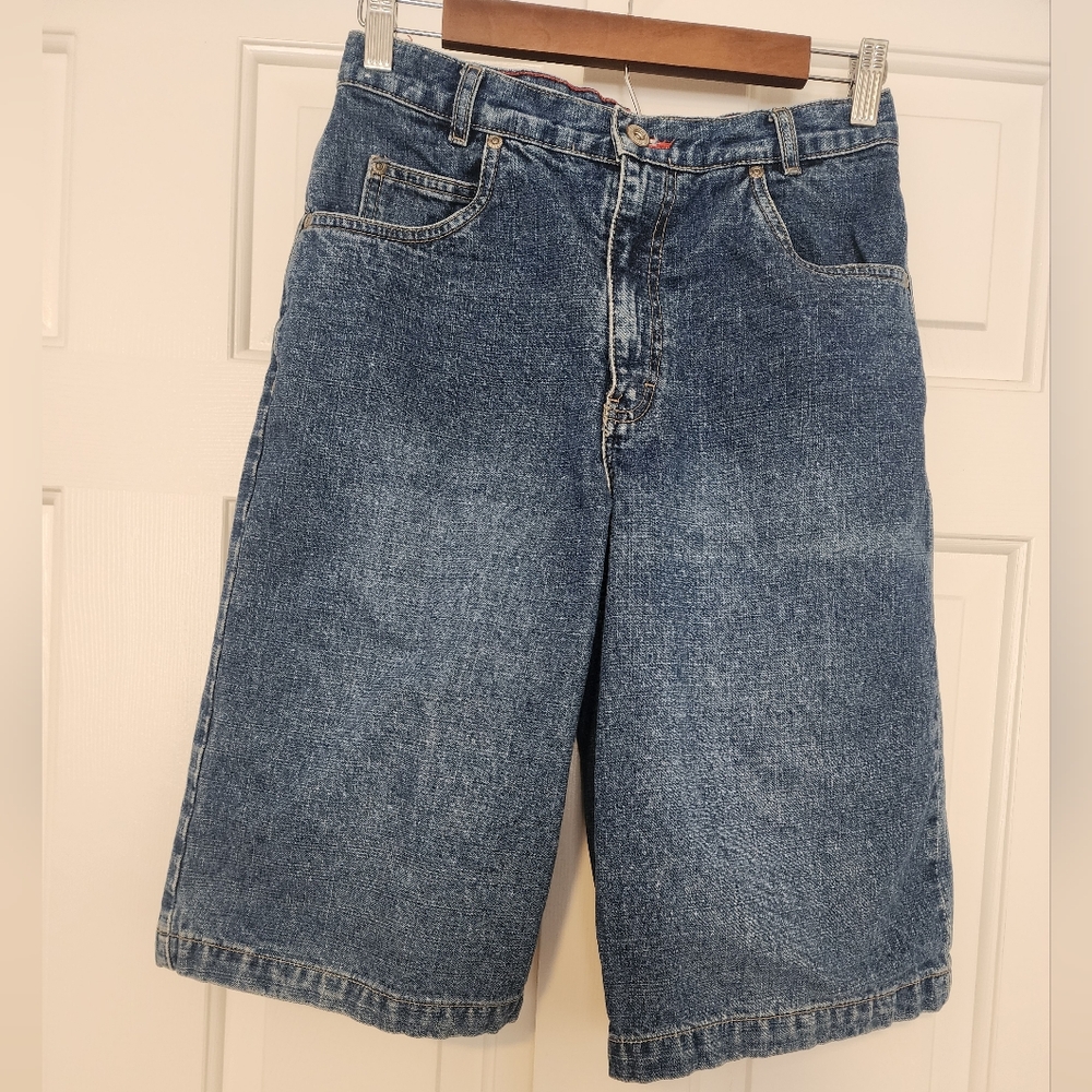 High Sierra Y2K Vintage Four Pocket  Boys Blue Denim   Shorts Size 16